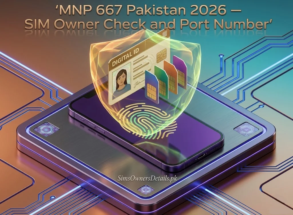 MNP 667 Pakistan 2026 — SIM Owner Check and Port Number Complete Guide