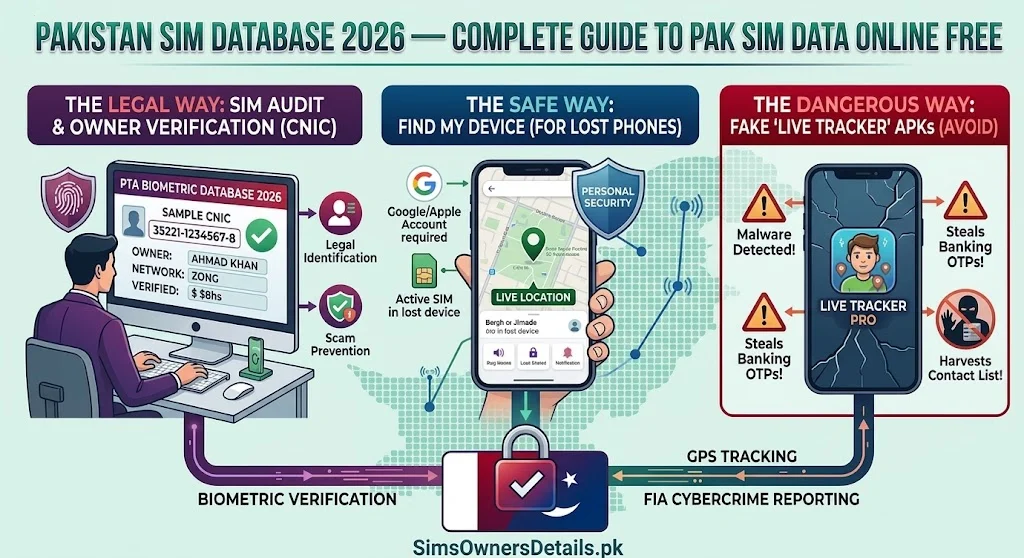 Pakistan SIM Database 2026 — Complete Guide to Pak SIM Data Online Free