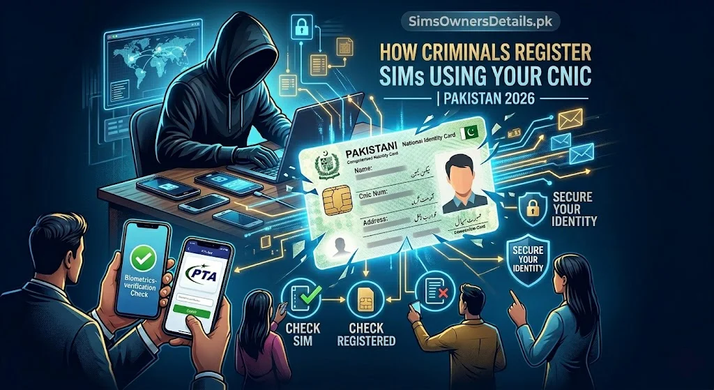 How Criminals Register SIMs Using Your CNIC — And How to Stop Them Pakistan 2026