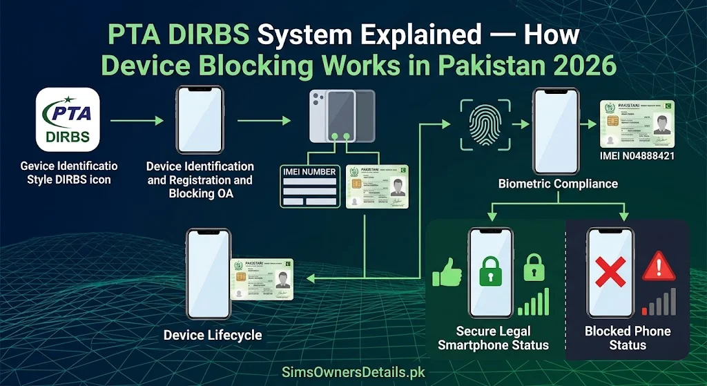 PTA DIRBS System Explained — How Device Blocking Works in Pakistan 2026